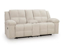 Orlen Reclining Loveseat with Console - Michael's Discount Furniture