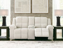 Orlen Reclining Loveseat with Console - Michael's Discount Furniture