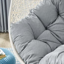 Hide Outdoor Patio Swing Chair With Stand