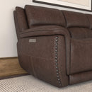 Beau Latitudes Power Reclining Sofa with Power Headrests - 5000004223 - Michael's Discount Furniture