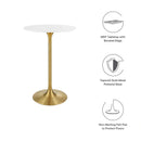 Lippa 28" Wood Top Bar Table