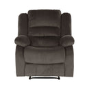 Jarita Reclining Chair in Chocolate