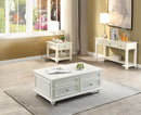 Natesa White Washed Coffee Table - Michael's Discount Furniture