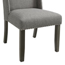 Everdeen Dining Set in Charcoal-Table & Four Chairs