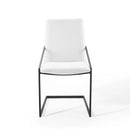 Pitch Upholstered Fabric Dining Armchair