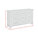 Canterbury 9-Drawer Dresser