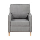 8557GY-1PB - Push Back Reclining Chair
