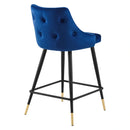 Adorn Performance Velvet Counter Stool