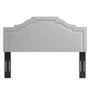Lucia Twin Performance Velvet Headboard