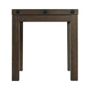 Colorado Occasional End Table w/USB/Power Charcoal