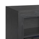 St. Cloud Fireplace with Sound System in Black