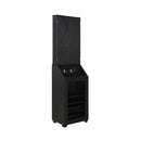 Hurricanes Dartboard Cabinet with Speaker and LED in Black (3A Packing)