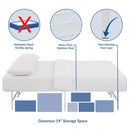 Horizon Full Stainless Steel Bed Frame