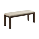 Jax 6PC Dining Set (72"" Table + 4 Chairs + Bench) in Cherry