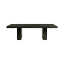 Donovan Rectangular Standard Height Dining Table in Black