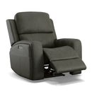 Linden Power Recliner with Power Headrest & Lumbar - 5000005547 - Michael's Discount Furniture