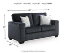 Altari Loveseat - Michael's Discount Furniture