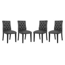 Duchess Dining Chair Vinyl Set of 4
