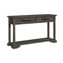 Park Ridge Sofa Table in Charcoal