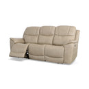 Crew Latitudes Power Reclining Sofa with Power Headrests & Lumbar - 5000004236 - Michael's Discount Furniture