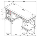 Hartshill Credenza Desk - Michael's Discount Furniture