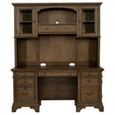 Hartshill Credenza Desk with Hutch - Michael's Discount Furniture