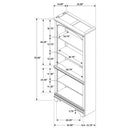 Hartshill Bookcase - Michael's Discount Furniture