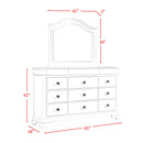 Cameron Cherry Sleigh Bedroom Set