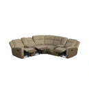 Hornet 3PC Sectional Set with Console and 2 Recliners