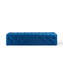 Amour 72" Tufted Button Entryway Performance Velvet Bench