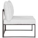 Fortuna Armless Outdoor Patio Chair