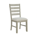 Farmington Dining Set in Medium Brown and Washed Stone