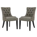 Regent Dining Side Chair Fabric Set of 2