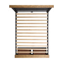 Montrose Storage Bedroom Set in Espresso & Brown