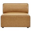 Mingle Vegan Leather Armless Chair