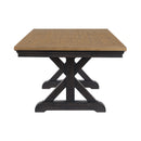 Montrose Dining Table with 20"" Leaf in Espresso and Brown