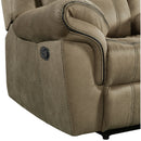 Sorrento 2PC Living Room Set in T101 Brown-Sofa & Loveseat