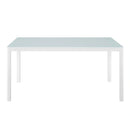 Raleigh 5 Piece Outdoor Patio Aluminum Dining Set