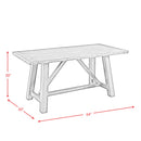 Renegade 64"" 6pc Dining Set(Kd)