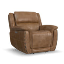 Beau Latitudes Power Recliner with Power Headrest - 5000004463 - Michael's Discount Furniture