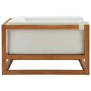 Newbury 4 Piece Outdoor Patio Premium Grade A Teak Wood Set