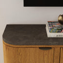 Eclipse Entertainment Base - Dark - Michael's Discount Furniture