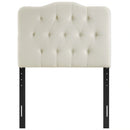 Annabel Twin Upholstered Fabric Headboard