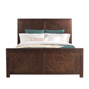 Jax Platform Storage Bed in Cherry
