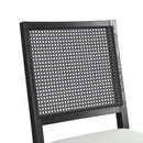 Bahama Breeze 5PC Standard Height Dining Set in Black-Table and Four Chairs