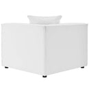 Saybrook Outdoor Patio Upholstered 3-Piece Sectional Sofa