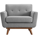 Engage Upholstered Fabric Armchair