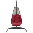 Landscape Hanging Chaise Lounge Outdoor Patio Swing Chair