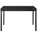 2601BK-48 - Dining Table, Faux Marble Top - Michael's Discount Furniture