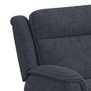 Striker Living Room Set in Bristol Cobalt